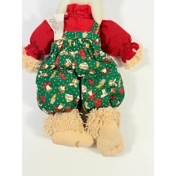 Hip and Hop Bunny Rabbit Stuffed Christmas House of Lloyd Hip & Hop Bunny Holida - Picture 9 of 16